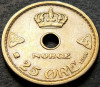 Moneda istorica 25 ORE - NORVEGIA, anul 1924 * cod 303, Europa