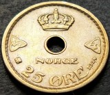 Cumpara ieftin Moneda istorica 25 ORE - NORVEGIA, anul 1924 * cod 303