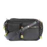 Geanta neagra de umar cu buzunare multiple