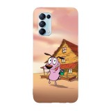 Husa compatibila cu Oppo A54 5G, Viceversa, model Nowhere Bagge Farm Courage, Silicon, TPU, Transparent, Carcasa