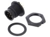 Conector Circular Amphenol Soclu B, 8 Pini, IP67, Baioneta, Tata, Montare Panou/PCB