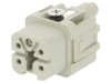 Conector HDC inserturi contact mamă 5 PIN 10A, TE Connectivity