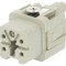 Conector HDC inserturi contact mamă 5 PIN 10A