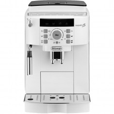 Espressor automat De&#039;Longhi Magnifica S ECAM 22.110.W, Sistem manual de spumare, Rasnita cu 13 setari, 1450W, 15 bar, 1.8 l, Alb