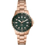 Ceas Dama, Fossil, Blue Dive ES5371 - Marime universala