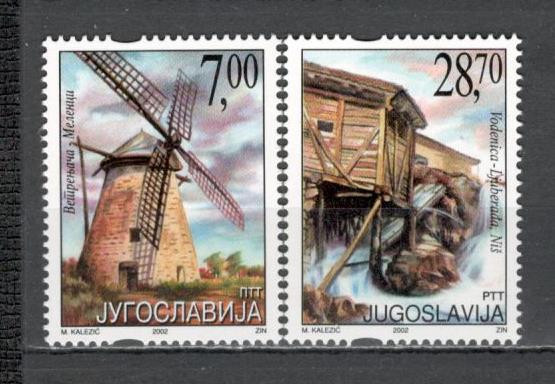 Iugoslavia.2002 Moara de apa si vant SI.632