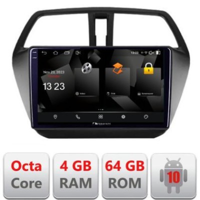 Navigatie Suzuki S-Cross Quad Core 5510-337 Android Octa Core 720p 4+64 DSP 360 camera carplay android auto CarStore Technology foto