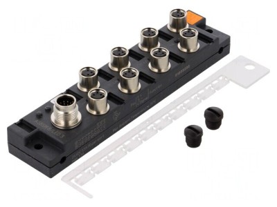 Cutie de conexiuni M8 PIN 3 soclu 1,5A IP67 30VDC foto