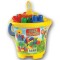 Cuburi de constructii maxi Blocks in galeata 24 piese D.Toys