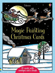 Christmas Cards Magic Painting foto