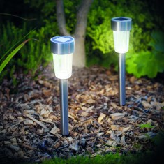 Lampa solara LED pentru exterior - 190 x 45 mm, metal Best CarHome foto