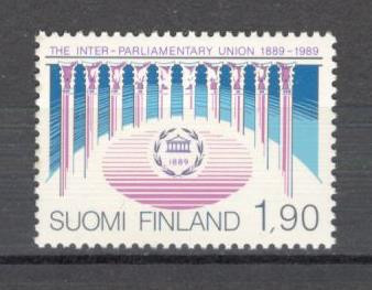 Finlanda.1989 100 ani Uniunea Interparlamentara KF.176 foto