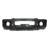 Bara fata HYUNDAI SANTA FE (SM), 02.2001-03.2006, negru; cu gauri lampa ceata,