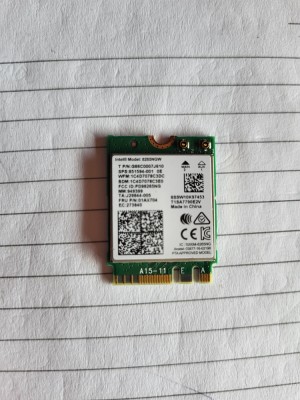 placuta WI-FI pentru laptop - model - INTEL 8265 NGW foto