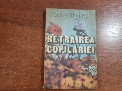 Retrairea copilariei de Constantin Iliescu foto