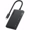 Hub USB-C Anker 332, 2 x USB-A - 2 x USB-C - 1 x HDMI, Negru A8356G11