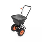 Cumpara ieftin Distribuitor manual DM-30 PROFI pentru insamantare/fertilizare gazon sau nisip, sare, 30L
