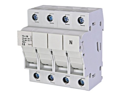 Separator cu fuzibil 3P+N 32A 10X38mm Schrack IS506105 foto