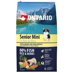 ONTARIO Senior Mini 7 Fish &amp;amp;amp; Rice 0,75kg foto
