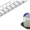 Condensator Hibrid SMD 150uF 25VDC &Oslash;8x10mm, Temperaturi -55&deg; p&acirc;nă la 150&deg;C, Toleranță &plusmn;20%