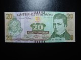 HONDURAS 20 LEMPIRAS 2014 UNC