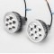 Set 2 proiectore LED 3&quot; pentru faza lunga auto / moto cu lumina de zi DRL 35W, 12V, 3000Lm - i6