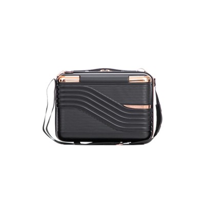 Valiză de călătorie TravelLux Urban cu copertă rigidă 25x13x30 cm neagră foto