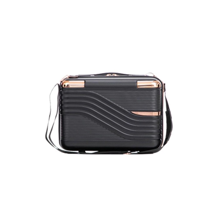 Valiză de călătorie TravelLux Urban cu copertă rigidă 25x13x30 cm neagră