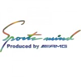 Cumpara ieftin Sticker Mercedes Sport Mind AMG