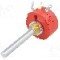 Potentiometru axial, linear, 1k&Omega;, 2W, AB Elektronik - 3114306004