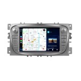 Cumpara ieftin Navigatie Dedicata Ford Focus, Mondeo,C-Max, Kuga, 7inch, 2Gb Ram, 64Gb stocare, Carplay, Argintiu
