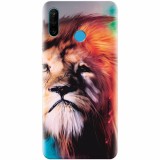 Husa silicon pentru Huawei P30 Lite, Awesome Art Of Lion