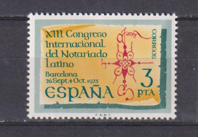 SPANIA ANIVERSARE1975 MI: 2176 MNH foto