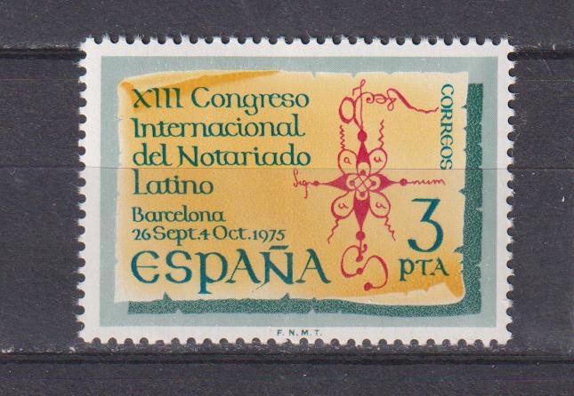 SPANIA ANIVERSARE1975 MI: 2176 MNH