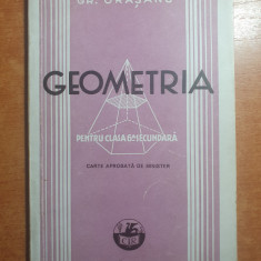 manual de geometrie pentru clasa a 6-a secundara - din anul 1944