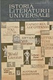 Cumpara ieftin Istoria literaturii universale. Manual pentru clasa a XI-a (1971) - 1971 - N. I. Barbu (XE43)