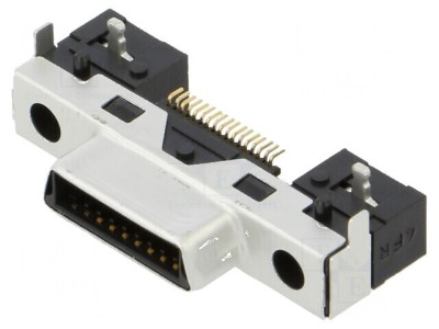 Conector D-Sub DH THT PIN 17 Soclu Tată 1mm foto
