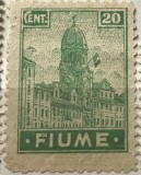 Timbre Fiume Interbelica TMB1RAR 20 cent