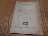 TRAIAN FUGASIN (autograf) - Om si Viata - Cartea Romaneasca, 1943, 92 p.