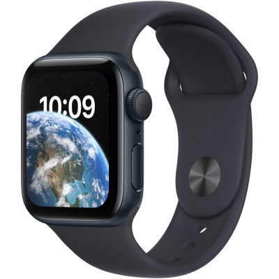 Apple Watch Se 2 (2022), Gps, Carcasa Midnight Aluminium 40MM, Midnight Sport Band MNJT3WB/A foto