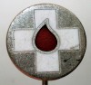 I.073 INSIGNA STICKPIN CRUCEA ROSIE DONATOR DE SANGE, Europa