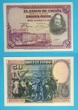 Spania 50 Pesetas 1928 &#039;La rendici&oacute;n de Breda&#039; aUNC serie: E5.135.954 p#75