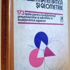 PROBLEME DE ALGEBRA ANALIZA MATEMATICA SI GEOMETRIE de M. BECHEANU...I. ICHIM , 1991
