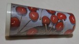 Pahar din plastic pentru voiaj - produs romanesc, fabricat in era socialista, anii 1970 - obiect decor - arta decorativa