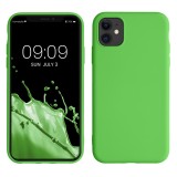 Husa kwmobile pentru Apple iPhone 11, Silicon, Verde, 50791.44, Carcasa