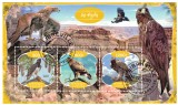Timbre Gabon 2020 - Fauna si Pasari de Prada, Set Complet Colita + Bloc - Colectie