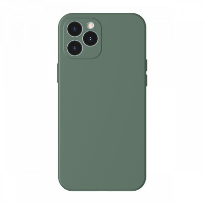 Husa pentru Apple iPhone 12 Pro, Baseus Protective Case, Silicon, Verde, 6.1 inch foto