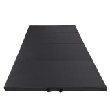 Saltea fitness groasa, dimensiune XXL, pentru antrenamente gimnastica, 240x120x5 cm, negru Household NewTrend
