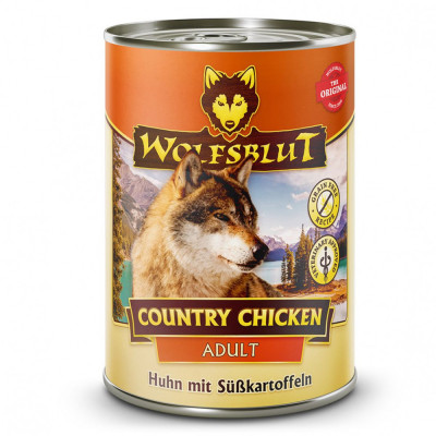 Conservă Wolfsblut Country Chicken 395 g foto