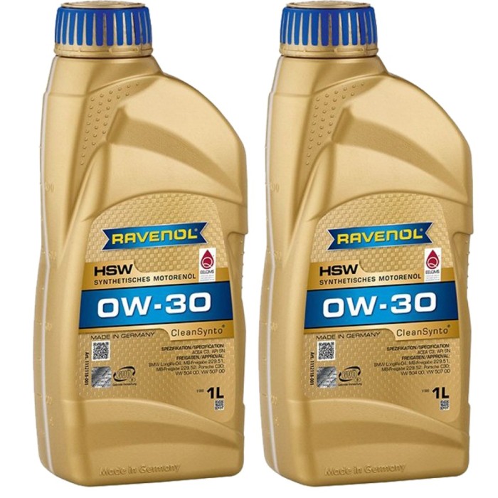 Pachet 2 litri ulei Ravenol HSW 0W30